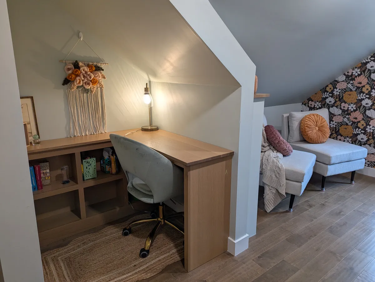 Office Nook & Attic Library - Image 1